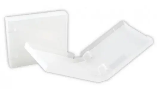 Details zu CD/DVD-Archivierungsbox PP10 - transparent/frosted ArtNr.98083-1307