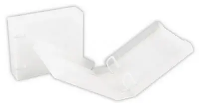 CD/DVD-Archivierungsbox PP20 - transparent/frosted (Archivierungsboxen)