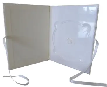 DVD Art Box - weiß - Glanzstruktur