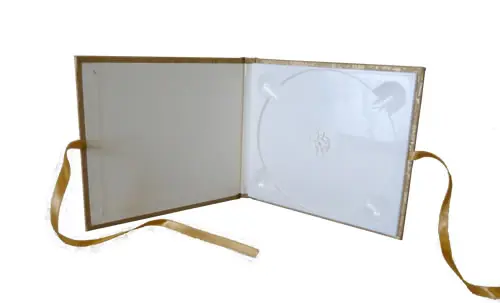 CD Art Box - Farbe gold