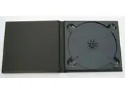 CD Art Box - schwarz - Lederstruktur