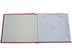 CD Art Box - rot - Lederstruktur  (CD-Huellen farbig) 