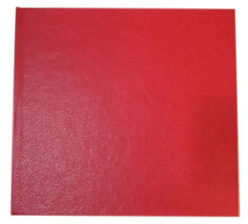 CD Art Box - rot - Lederstruktur (CD-Luxusboxen)