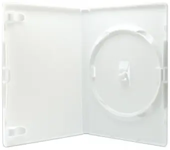 AMARAY DVD-Hüllen - weiß - 50 Stück (DVD-Huellen)