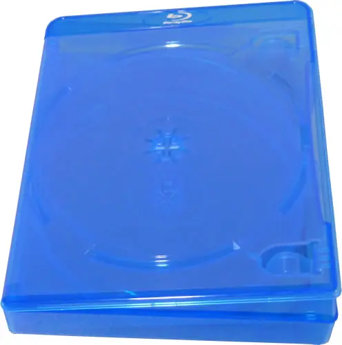 AMARAY Blu-Ray Hülle für 6 Disks - blau