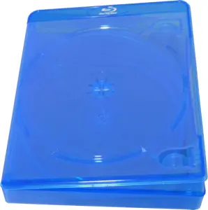 AMARAY Blu-Ray Hülle für 6 Disks - blau