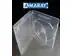 AMARAY Blu-Ray Hülle für 2 Disks - transparent  (Blu-Ray-Boxen) 