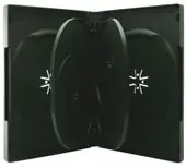Details zu DVD-Hülle 6-fach - schwarz ArtNr.99698-2293