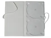 CD Art Box - weiß für 2 CDs