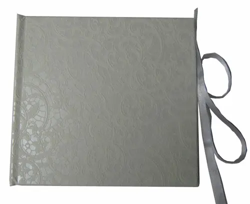 CD Art Box - weiß - Glanzstruktur Calabria