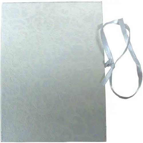 DVD Art Box - weiß - Glanzstruktur Calabria (DVD-Luxusboxen)