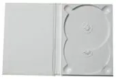 CD Art Box - weiß - mit Schriftzug Unsere Hochzeit - für zwei CDs