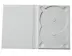 CD Art Box - weiß - mit Schriftzug Unsere Hochzeit - für zwei CDs  (CD-Luxusboxen) 