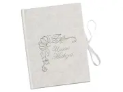 CD Art Box - weiß - mit Schriftzug Unsere Hochzeit - für zwei CDs