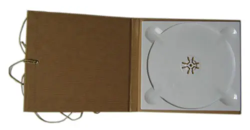 CD Art Box - naturbraun - Motiv Hochzeit