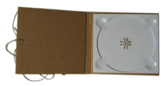 CD Art Box - naturbraun - Motiv Hochzeit