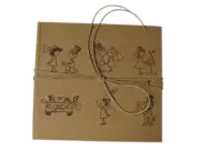 CD Art Box - naturbraun - Motiv Hochzeit
