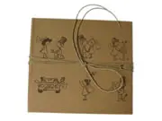 CD Art Box - naturbraun - Motiv Hochzeit