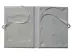 CD Art Box - weiß - Glanzstruktur Hochzeit - für 3 CDs  (CD-Luxusboxen) 