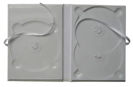 Details zu CD Art Box - weiß - Glanzstruktur Hochzeit - für 3 CDs ArtNr.99730-3697