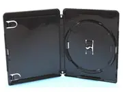 AMARAY Doppel-Blu Ray-Hülle - schwarz - mit 4K Ultra HD Logo