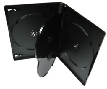 Details zu Qualitäts DVD-Hülle 4-fach - schwarz ArtNr.99790-3028