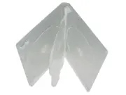 Qualitäts DVD-Hülle 4-fach - transparent