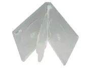 Qualitäts DVD-Hülle 4-fach - transparent