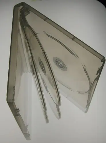 Qualitäts DVD-Hülle 5-fach - transparent
