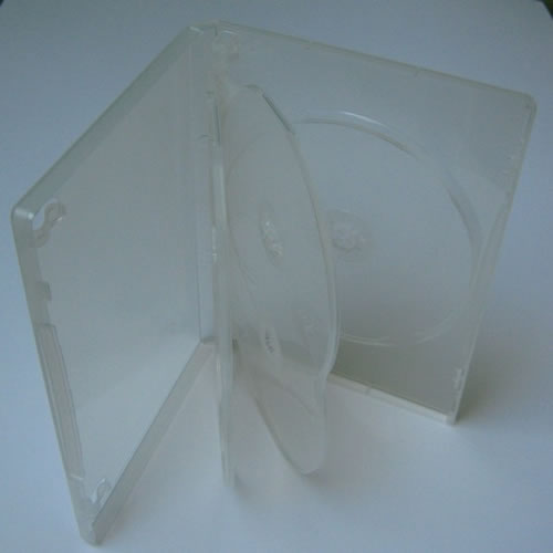 Qualitts DVD-Hlle 5-fach - transparent (DVD-Mehrfachboxen)