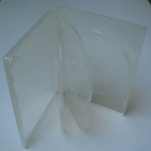 Qualitäts DVD-Hülle 5-fach - transparent (DVD-Mehrfachboxen)