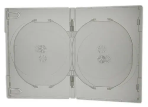 Qualitäts DVD-Hülle 6-fach - transparent