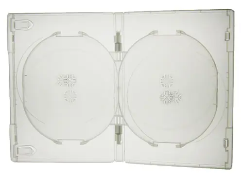 Qualitäts DVD-Hülle 6-fach - transparent