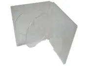 Qualitäts DVD-Hülle 6-fach - transparent