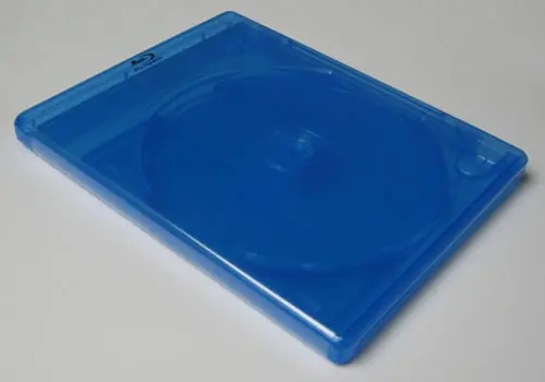Blu-Ray-Hülle für 3 Disks - blau