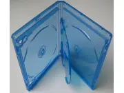 Blu-Ray-Hülle für 3 Disks - blau