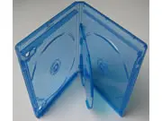 Blu-Ray-Hülle für 3 Disks - blau