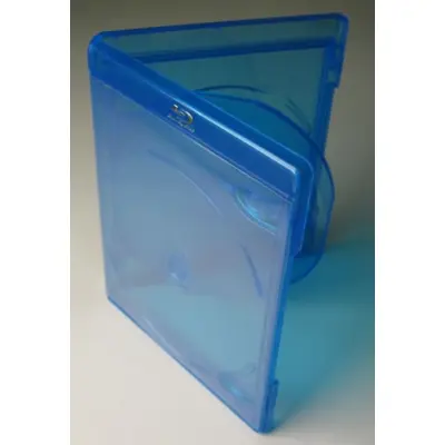 Blu-Ray-Hülle für 4 Disks - blau