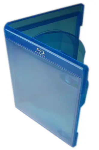Blu-Ray-Hülle für 5 Disks - blau