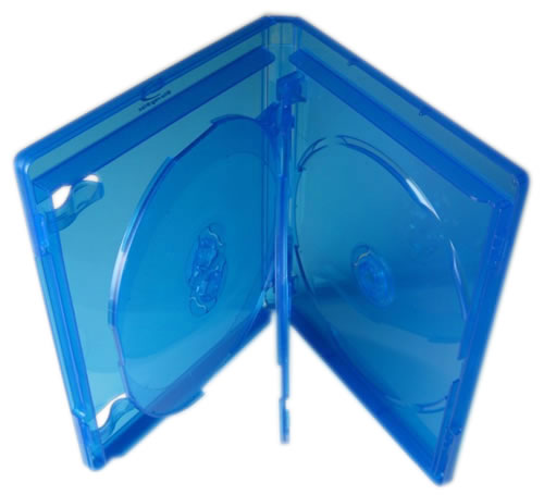 Blu-Ray-Hlle fr 5 Disks - blau (Blu-Ray-Boxen)