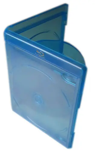 Blu-Ray-Hülle für 6 Disks - blau