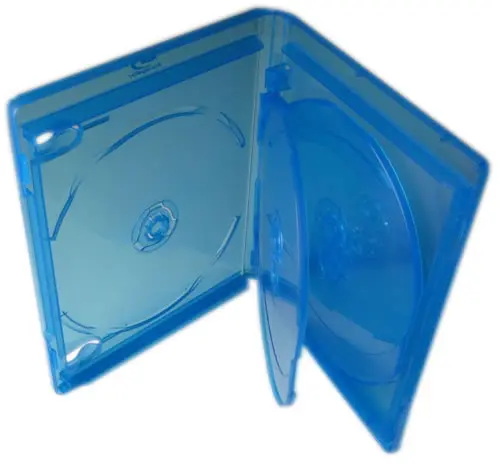 Blu-Ray-Hülle für 6 Disks - blau (Blu-Ray-Boxen)