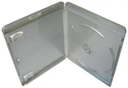 Blu-Ray-Hülle - 11mm - vollfarbig silber (Blu-Ray-Boxen)