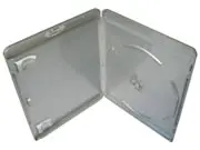Blu-Ray-Hülle - 11mm - vollfarbig silber