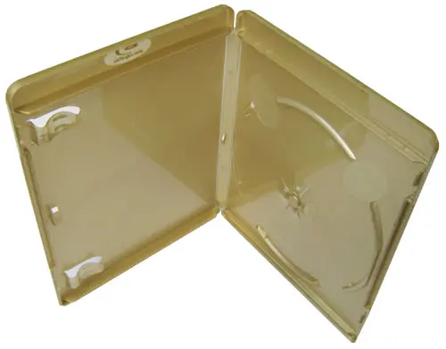 Blu-Ray-Hülle - 11mm - vollfarbig gold (Blu-Ray-Boxen)