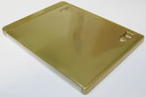 Blu-Ray-Hülle - 11mm - vollfarbig gold