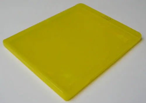 Blu-Ray-Hülle - 11mm - transparent gelb