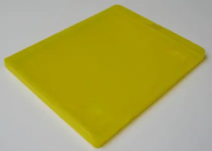 Blu-Ray-Hülle - 11mm - transparent gelb