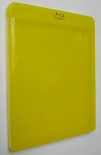 Blu-Ray-Hülle - 11mm - transparent gelb