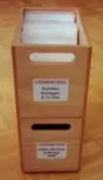 CD/DVD-Holzbox (Archivierungsboxen)